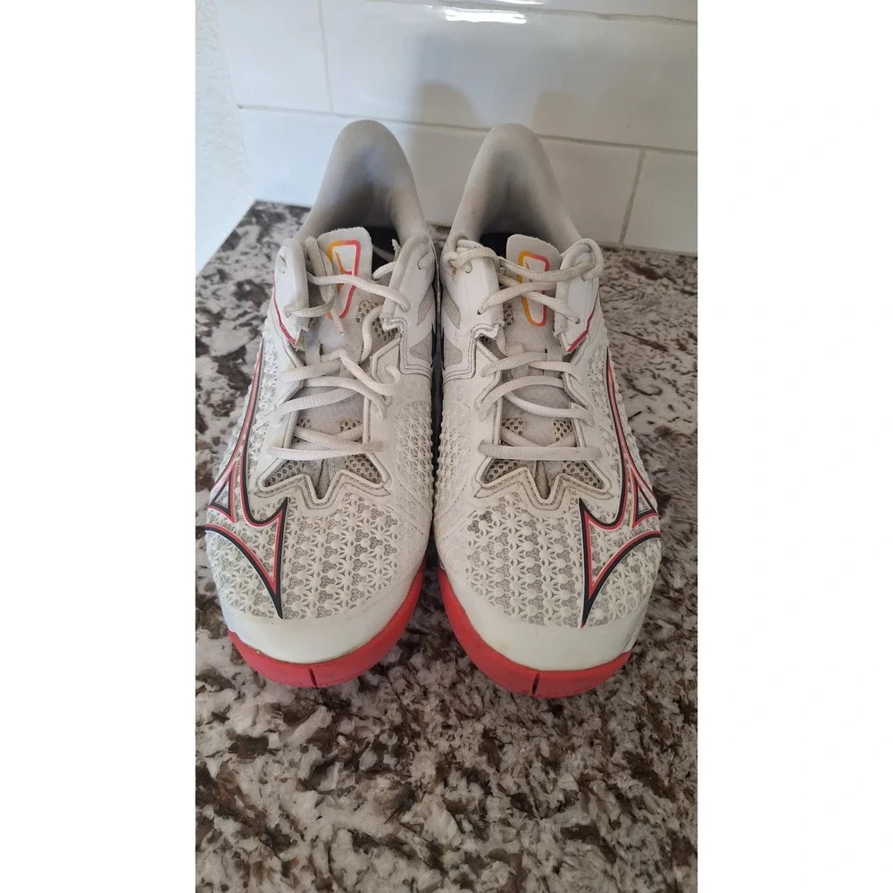 Mizuno Wave Exceed Tour 6 Mens Tennis Shoes White Red 61GA247174 Size 11